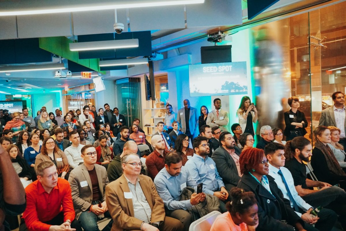 SEED SPOT’s second accelerator kickoff event in 2019.