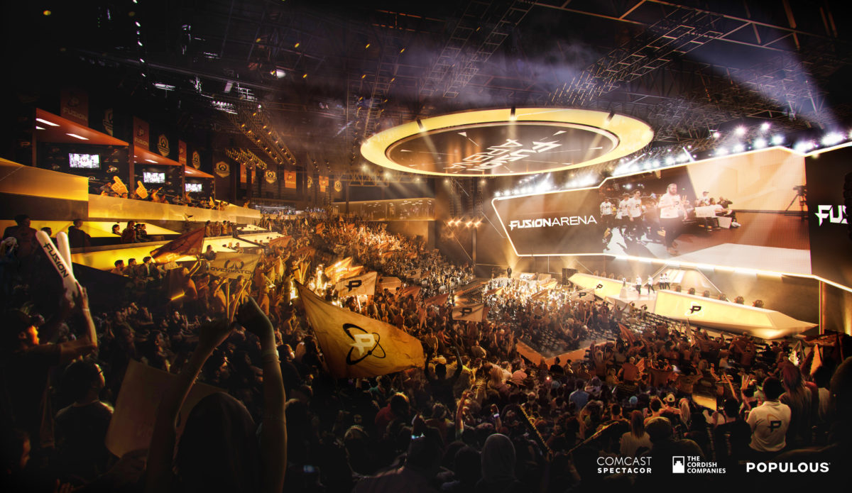 The 2019-proposed Fusion Arena was planned to host 120 events a year.