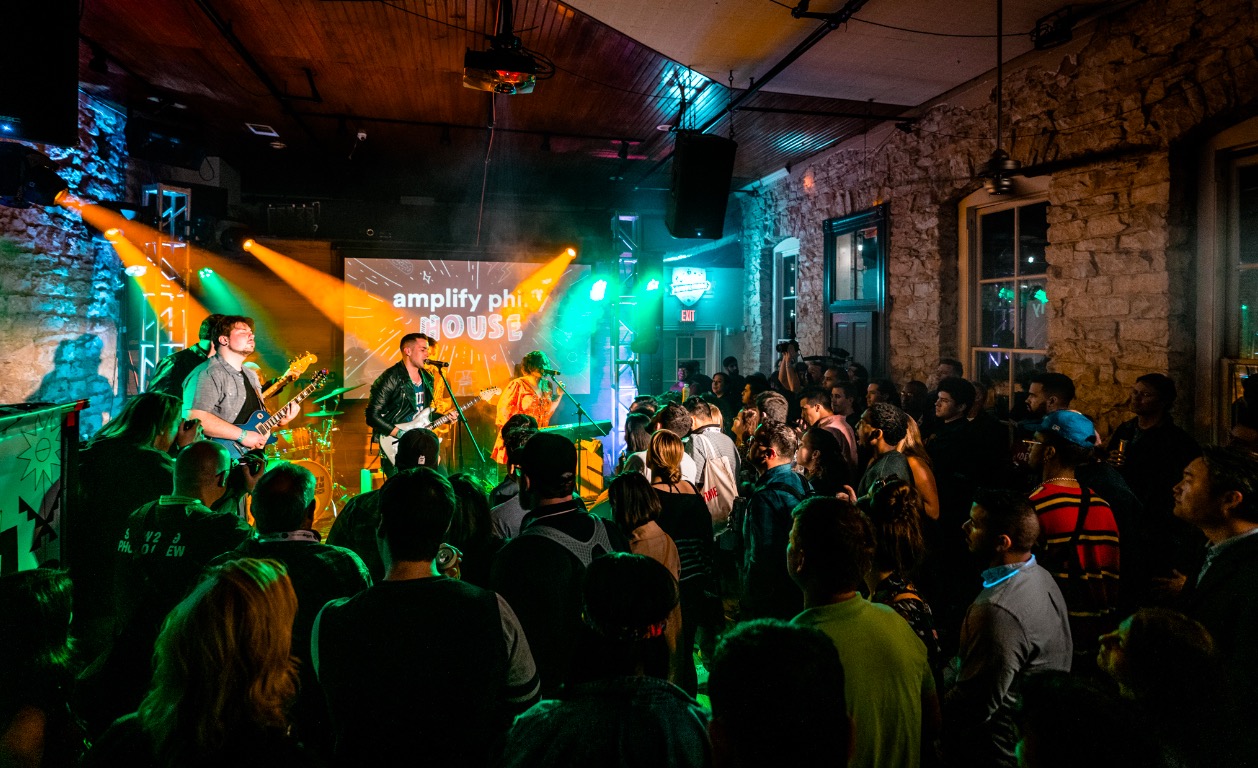 The Amplify Philly House during SXSW 2019.