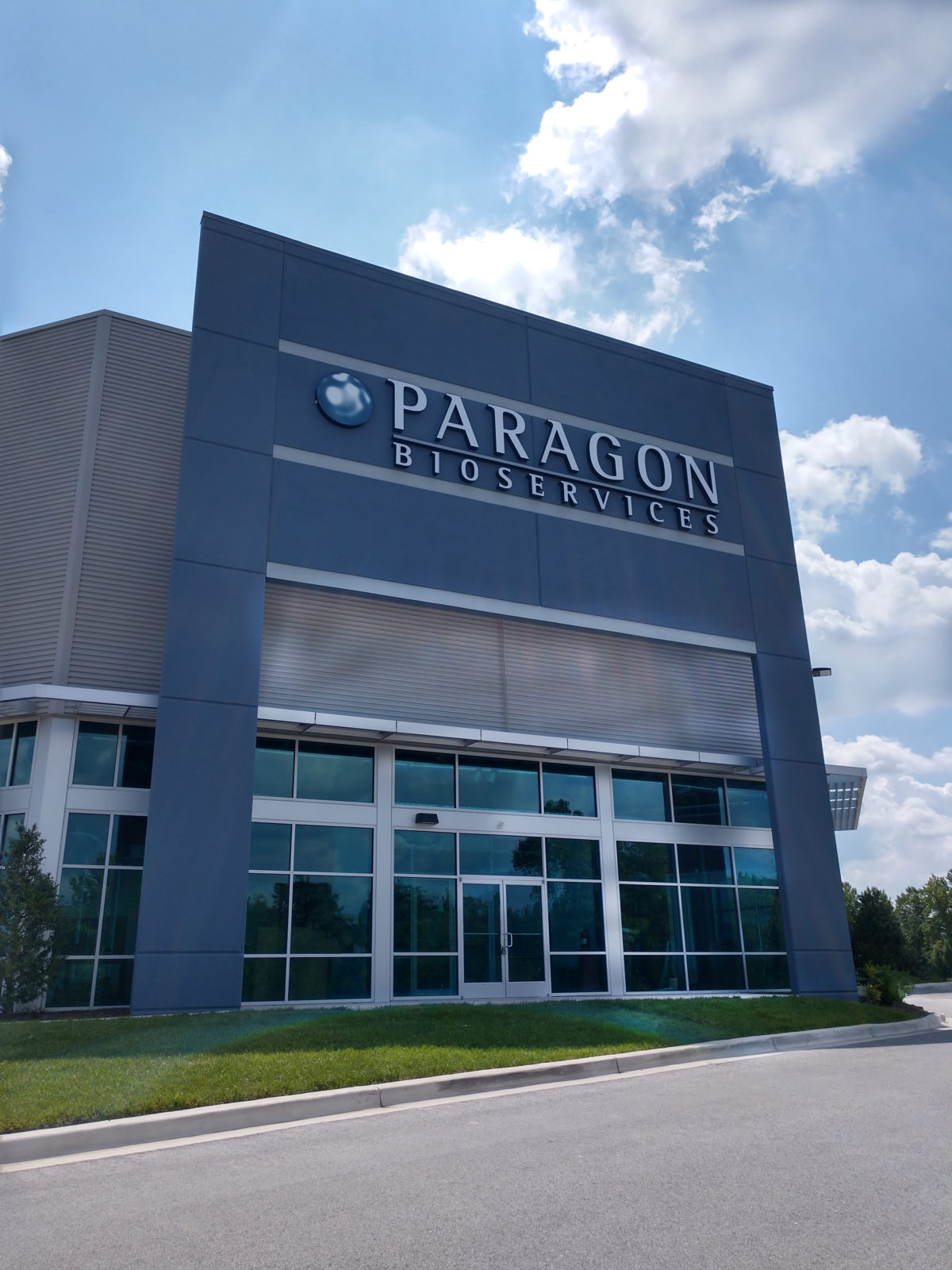 Paragon Bioservices in Anne Arundel County. (Photo by Chris Cooper)