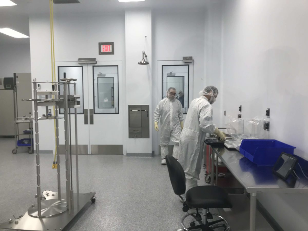Inside Catalent’s manufacturing facilities in Anne Arundel County, 2019.