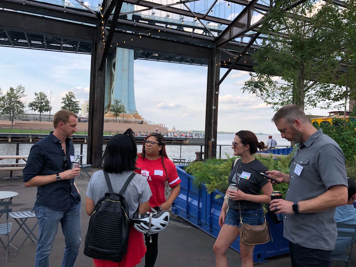 Networkin’ at Philly Super Meetup 2019.
