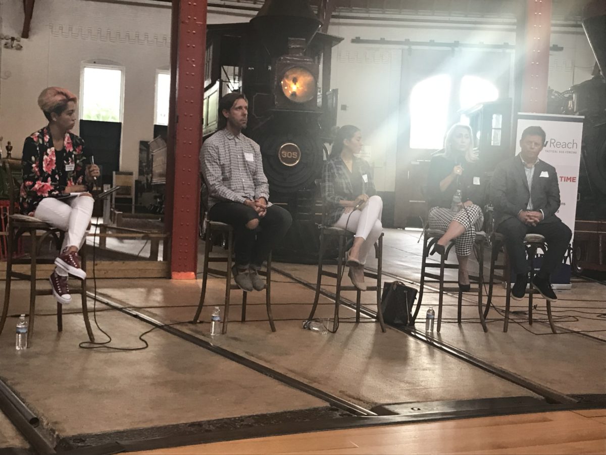 A panel at #BIW19 Creative and Media Day.