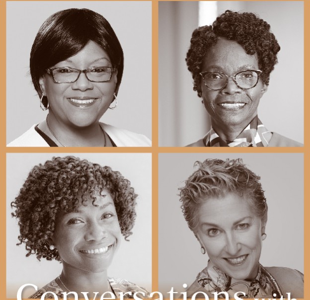 The October “Conversations” panelists.