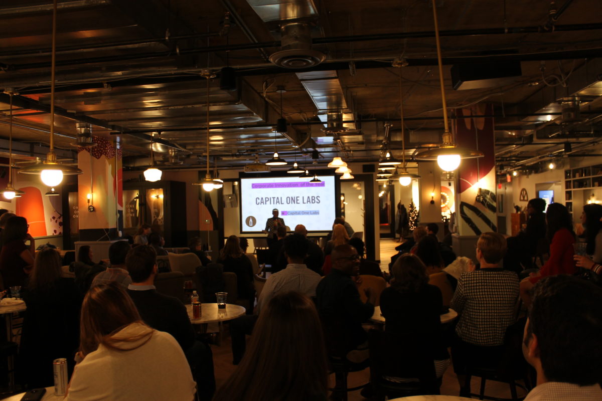 The house was packed at Mindspace for Technical.ly DC’s 2019 awards ceremony on Dec. 18. 