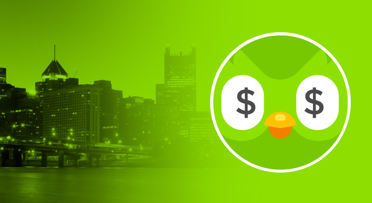 Duolingo is seeing dollar signs.