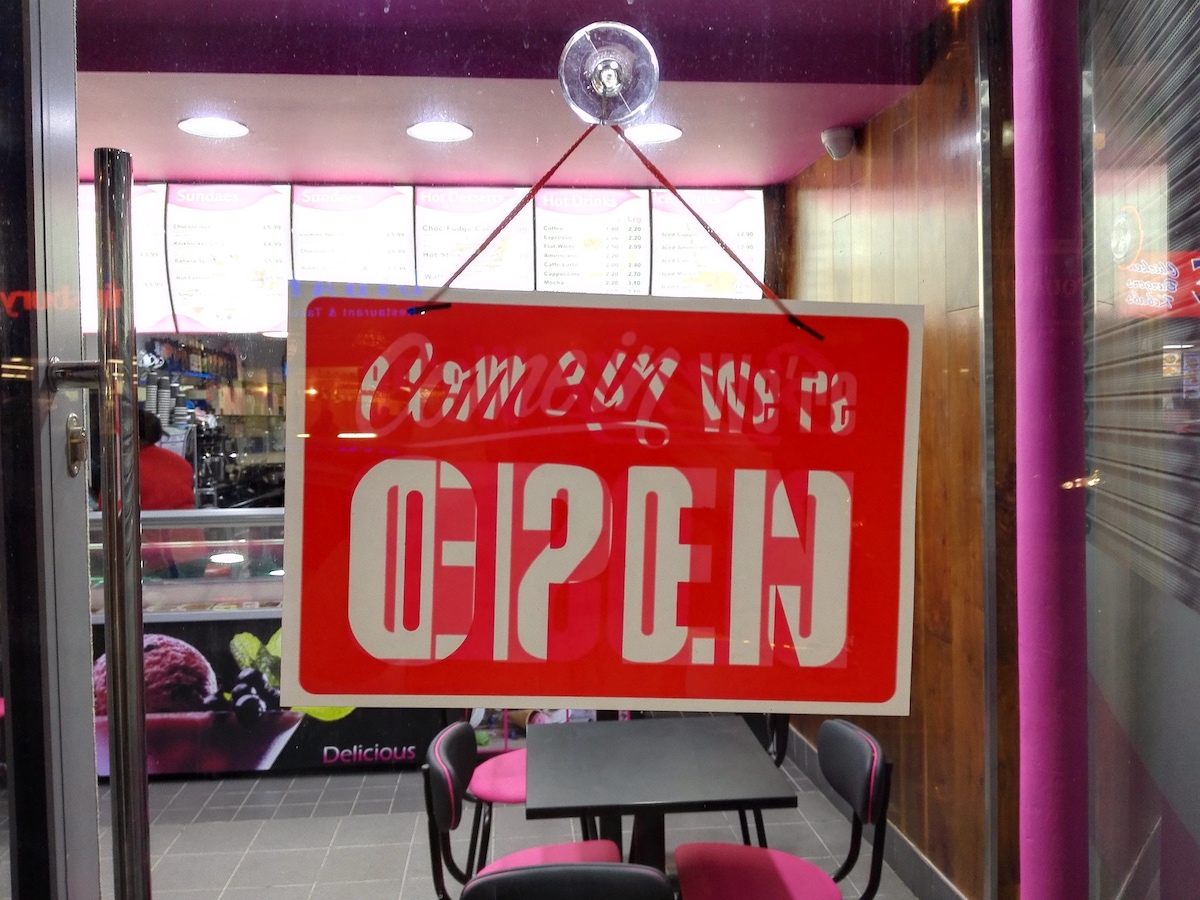 Are you open or closed?