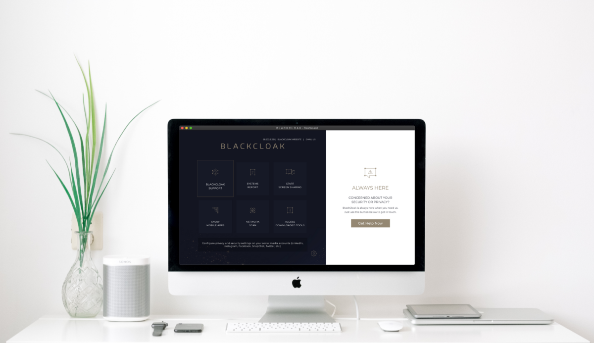 BlackCloak provides “concierge” level cybersecurity for executives at home.