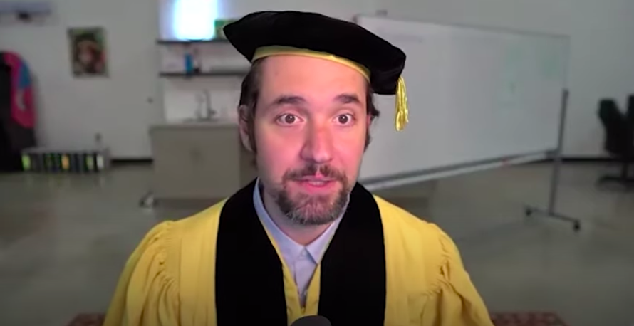 Alexis Ohanian was the commencement speaker for JHU’s virtual graduation.
