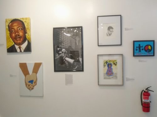 A gallery wall at The Sold Firm