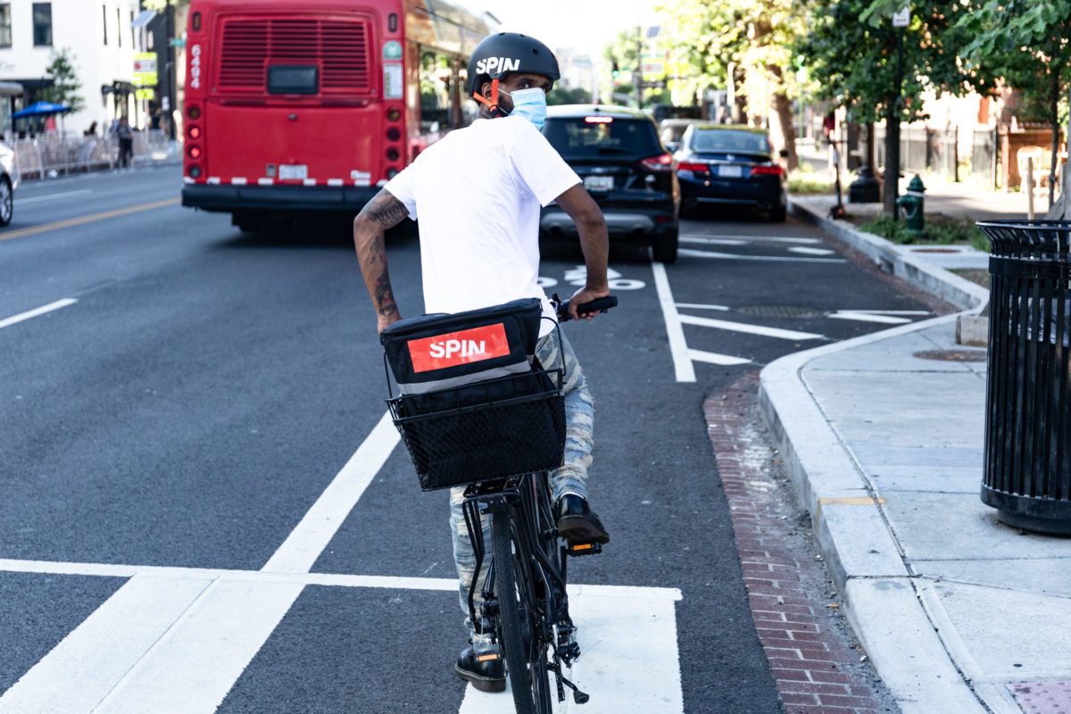 Spin has an ebike delivery pilot in D.C. 