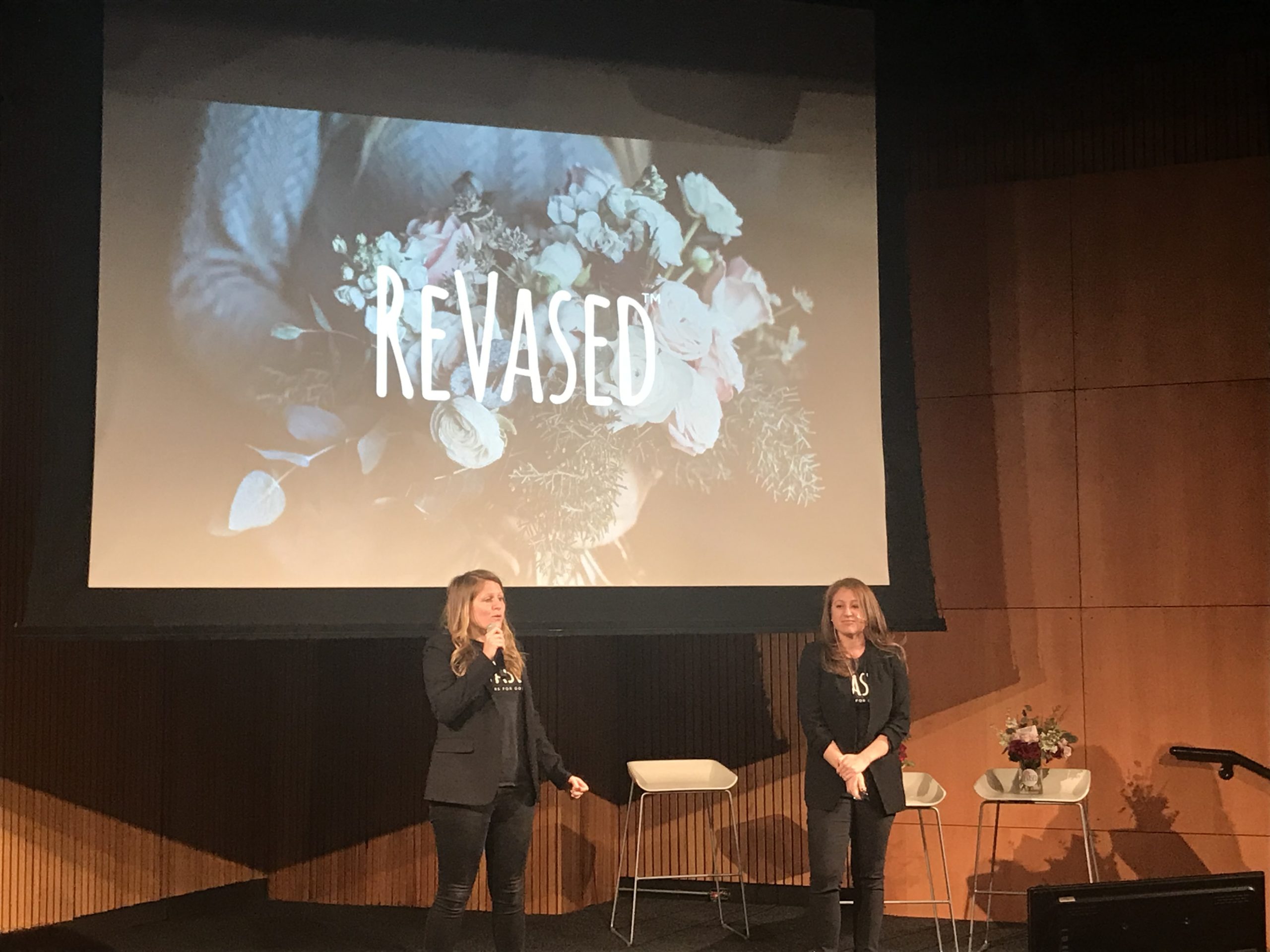 ReVased cofounders Arielle and Aviva Vogelstein. (Photo by Stephen Babcock)