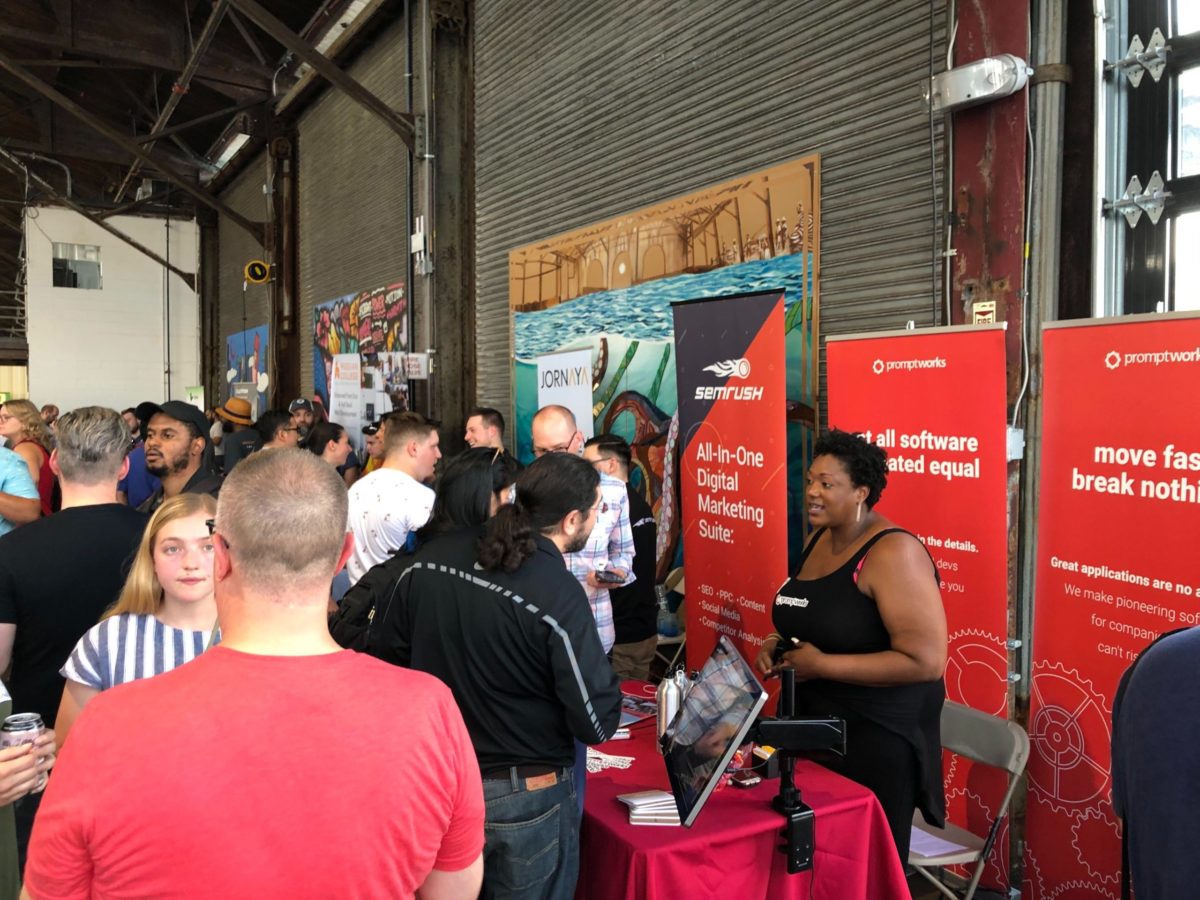Hiring moves at Super Meetup Philly 2019.