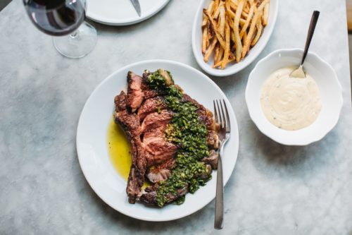 Le Cavalier's Steak Frites