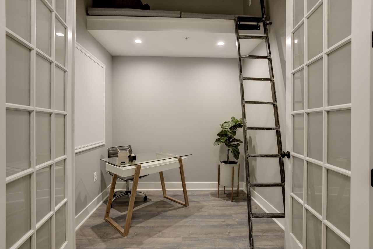 A private office at Vision, complete with nap loft (Courtesy photo)