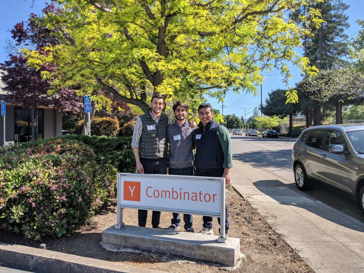 The cofounders of Glimpse at Y Combinator during summer 2020.