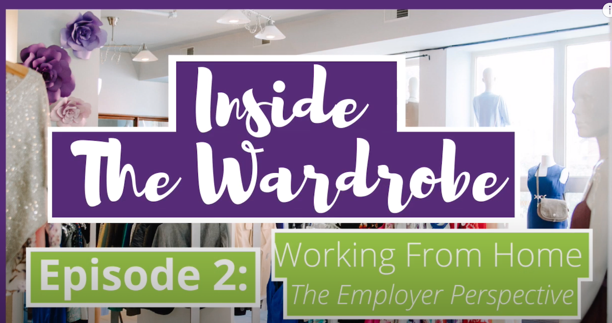 Screenshot of “Inside the Wardrobe,” from The Wardrobe’s YouTube series.