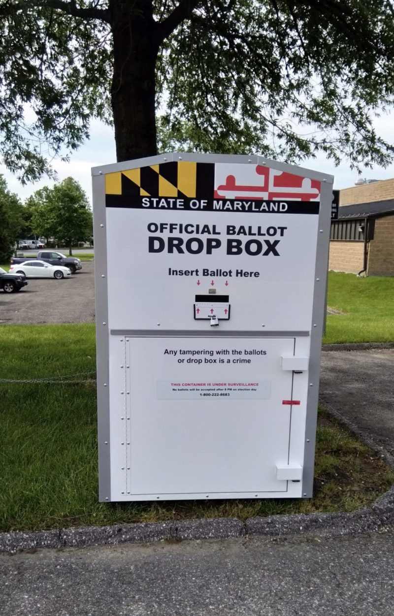 Anne Arundel County needed 247 ballot dropbox security. Election