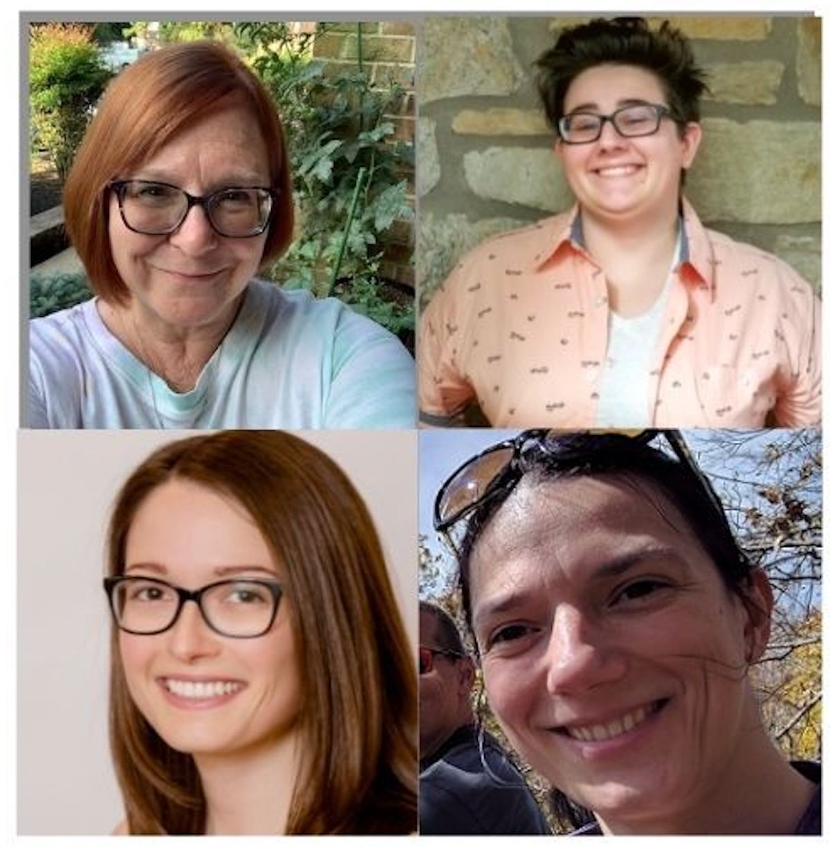 (Clockwise, top left) Gloria Bell, Emily Zbyszynski, Karla Fettich and Alice Walsh.