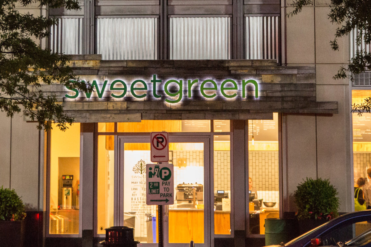 A Sweetgreen location in Arlington, Virginia.