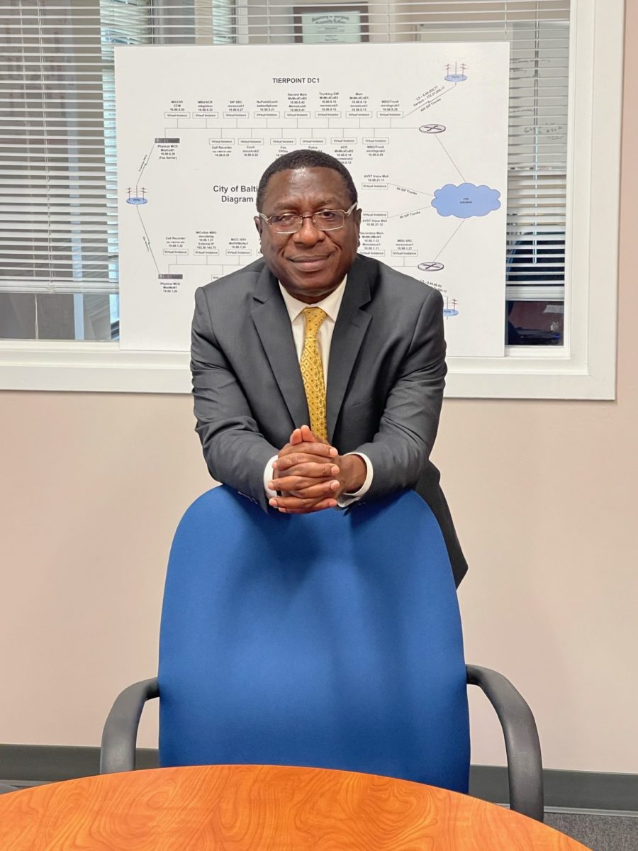 Simon Etta is Baltimore City’s director of telecommunications.