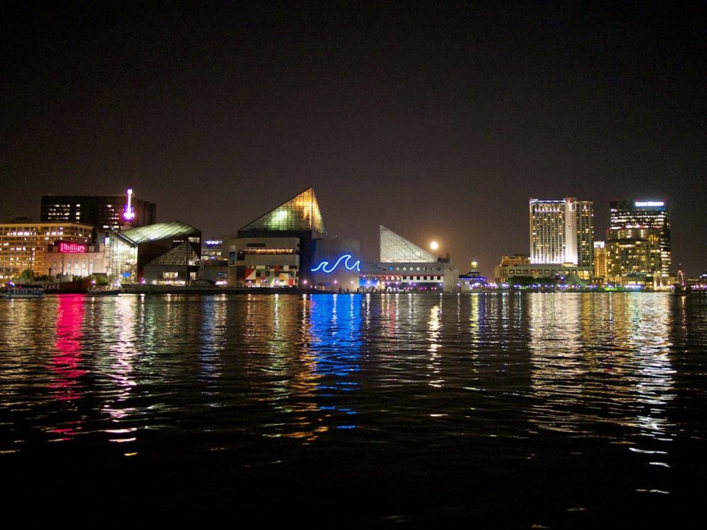 Lighting up Baltimore.
