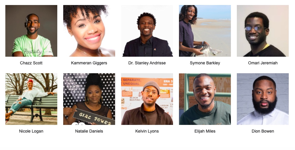 Grantees of Baltimore Corps’ Elevation Awards 2022.