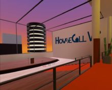 HouseCallVR's virtual auditorium