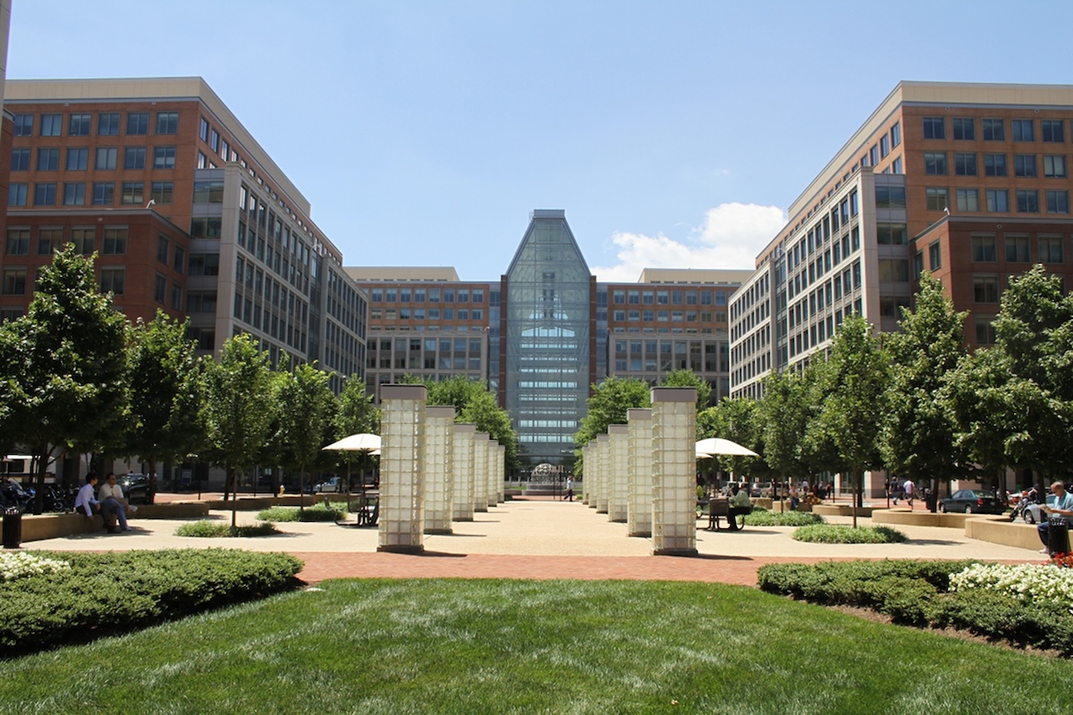 The US Patent and Trademark Office’s headquarters in Alexandria, Virginia.