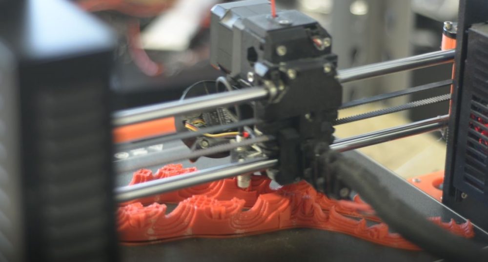 3D printing on an FDM printer for a Danae client.