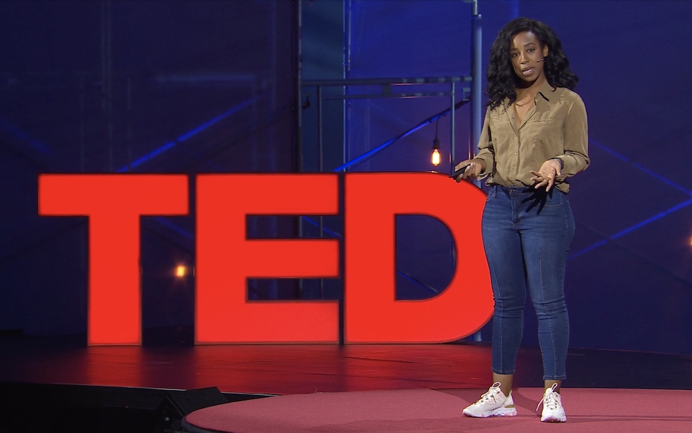 Bree Jones of Parity Homes delivers a TED Talk.