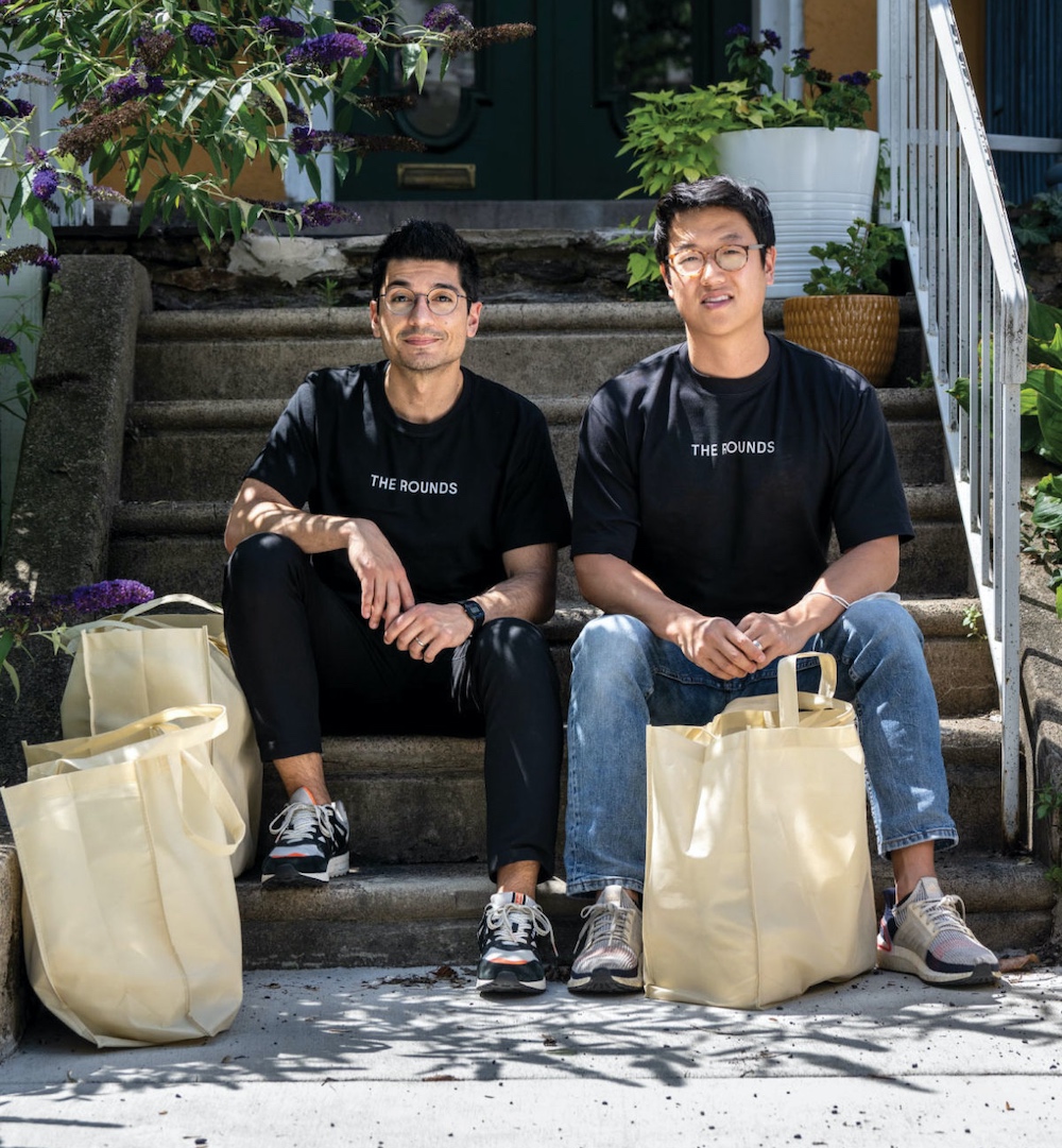 The Rounds cofounders Alexander Torrey and Byungwoo Ko. 