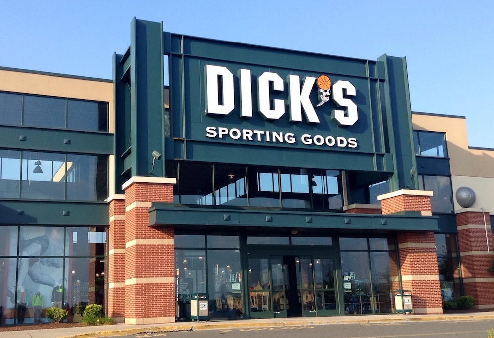 A Dick’s Sporting Goods store.