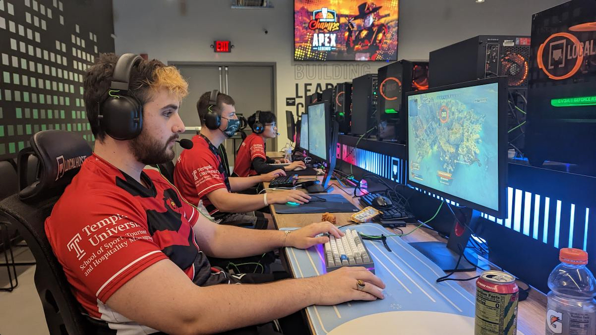 As Temple’s Esports Club grows, a partnership with Nerd Street Gamers allows for in-person practice and competing