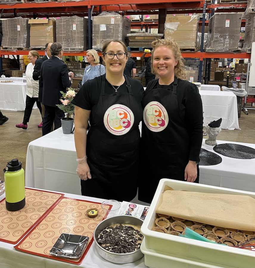 Buttercup Baking Company cofounders Jessica Sweeten (left) and Jo Anna Popielarski. 